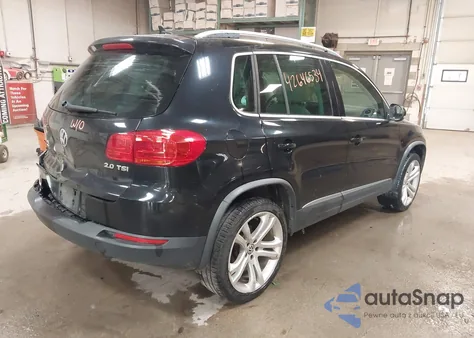 2012 Volkswagen Tiguan Sel from USA, damaged, VIN WVGAV7AX0CW586867